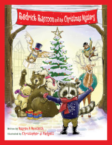 Cover of Redrick Raccoon and the Christmas Mystery by Karen H. Monteith